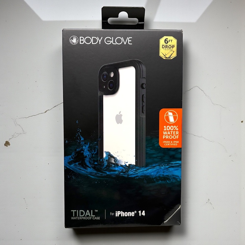 Body Glove Tidal Waterproof Case for iPhone 14 6ft Drop Protection‎